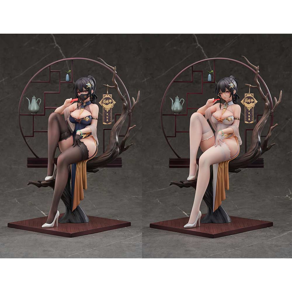 (PO) Xiami's Toy Show 1/7 Scale - Xiami Cheongsam Black & White ver. Set