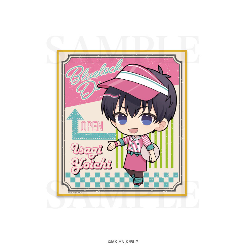 (PO) Blue Lock Blue Lock Diner Mini Shikishi Isagi Yoichi