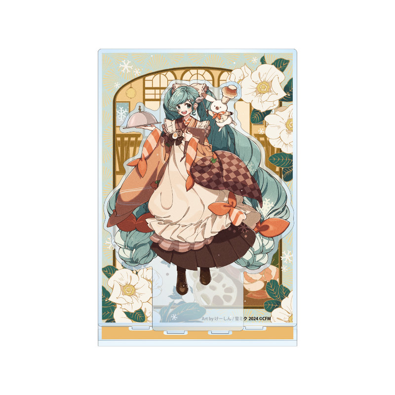 (PO) SNOW MIKU 2024 Snow Miku Art by Keisin Acrylic Diorama