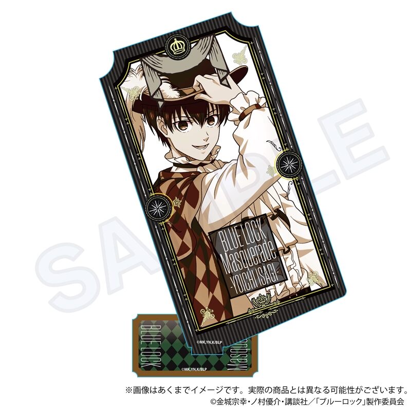 (PO) Blue Lock Acrylic Card Stand Masquerade Ver. Isagi Yoichi