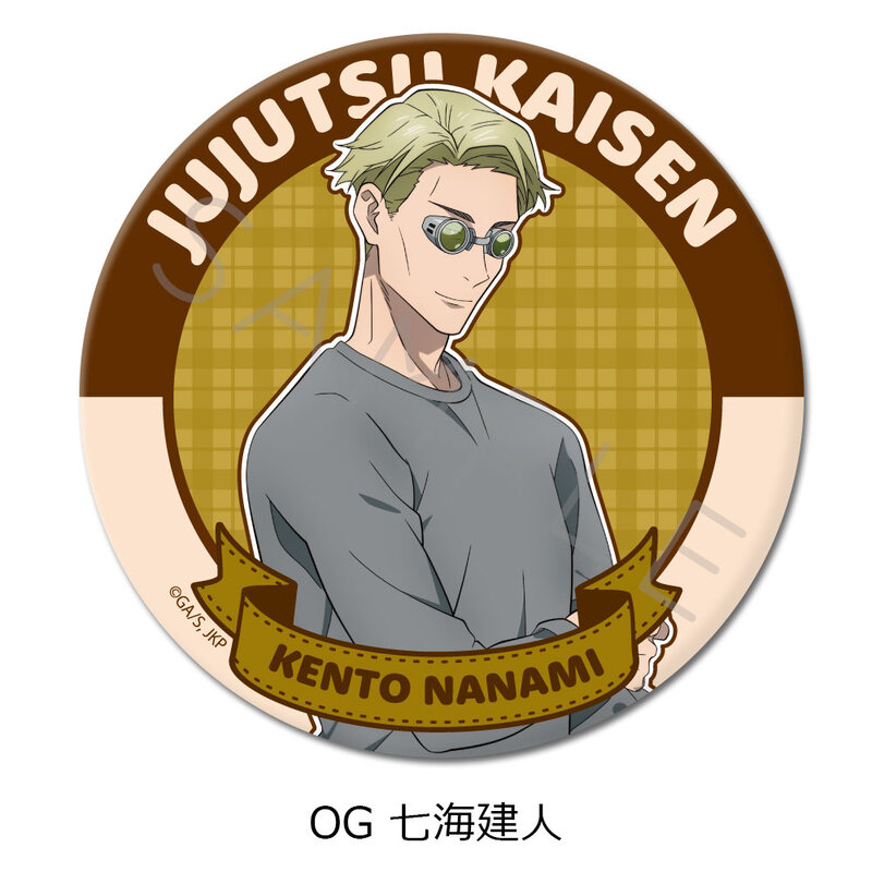 (PO) Jujutsu Kaisen Season 2 Vol. 3 3 Way Can Badge (75mm) OG Nanami Kento