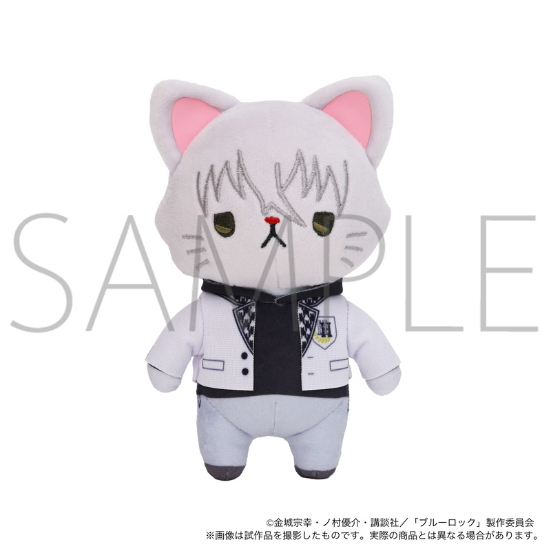 (PO) Blue Lock -Episode Nagi- The Movie withCAT Plush Key Chain with Eye Mask Nagi Seishiro (School Uniform Ver.)