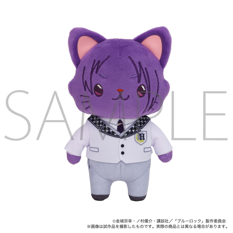 (PO) Blue Lock -Episode Nagi- The Movie withCAT Plush Key Chain with Eye Mask Mikage Reo (School Uniform Ver.)