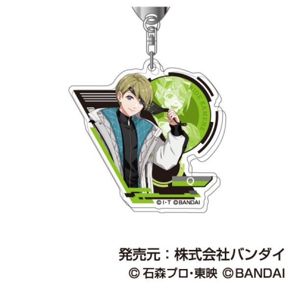 (PO) Acrylic Key Chain Ride Kamens 10 Q