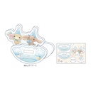 (PO) Yurayura Acrylic Stand Cinnamoroll 02 Cappuccino & Mocha (Graff Art Illustration)