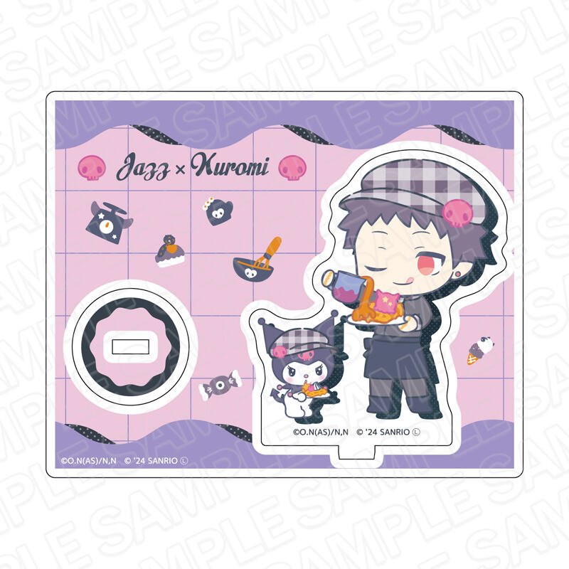 (PO) Welcome to Demon School! Iruma-kun x Sanrio Characters Acrylic Stand Andro M. Jazz x Kuromi Sweets Ver.