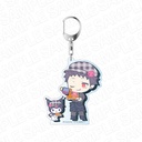 (PO) Welcome to Demon School! Iruma-kun x Sanrio Characters Deka Key Chain Andro M. Jazz x Kuromi Sweets Ver.