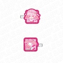 (PO) Welcome to Demon School! Iruma-kun x Sanrio Characters Hair Clip Asmodeus Alice x My Melody Sweets Ver.