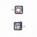 (PO) Welcome to Demon School! Iruma-kun x Sanrio Characters Hair Clip Andro M. Jazz x Kuromi Sweets Ver.