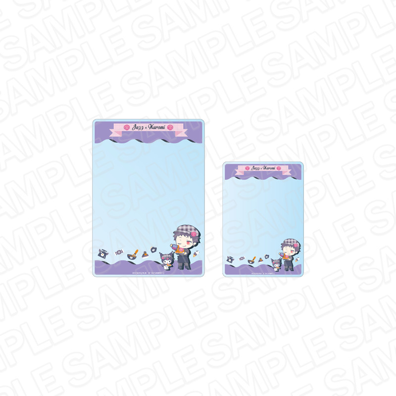 (PO) Welcome to Demon School! Iruma-kun x Sanrio Characters Hard Card Case Andro M. Jazz x Kuromi Sweets Ver.