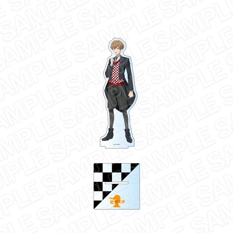 (PO) Ron Kamonohashi: Deranged Detective Deka Acrylic Stand Isshiki Totomaru Chess Ver.