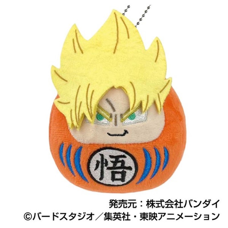 (PO) Korokoro Daruma Mascot Dragon Ball Super Vol. 2 04 Super Saiyan Son Gokou