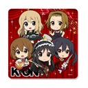 (PO) K-On! Puchichoko Rubber Mat Coaster B