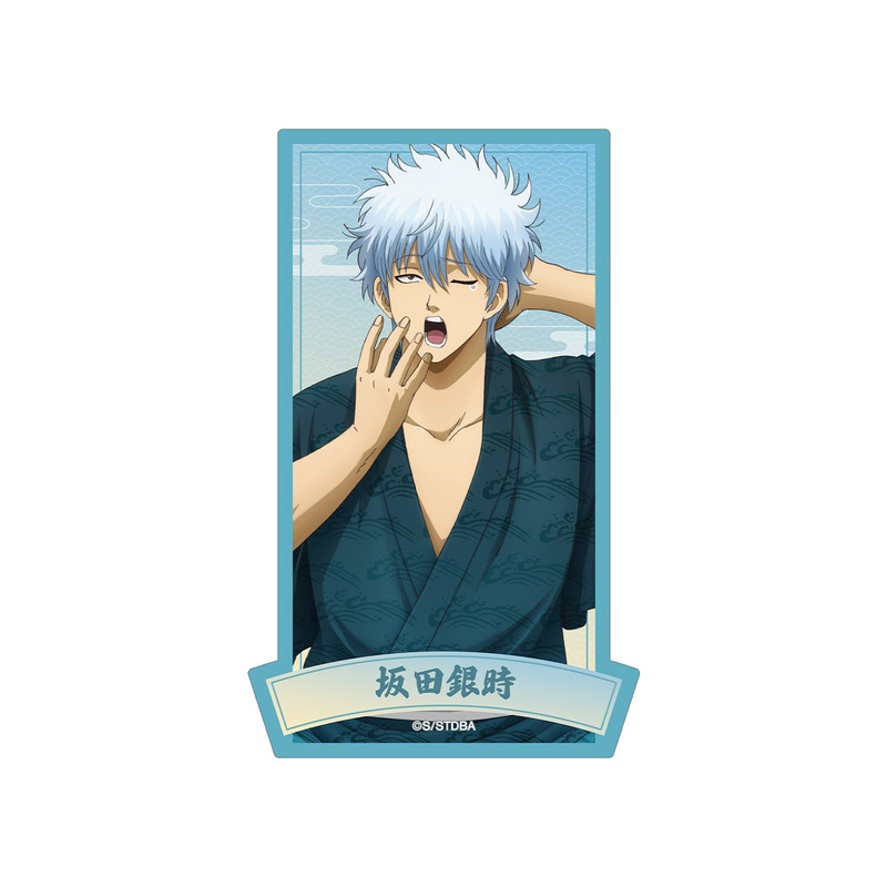 (PO) Gintama Original Illustration Sakata Gintoki Start of the Day Ver. Travel Sticker