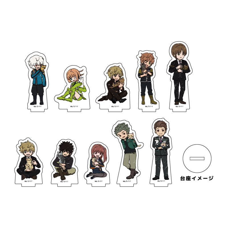 (PO) Acrylic Petit Stand World Trigger 08 Cat Ver. Vol. 3 (Graff Art Illustration) [BOX]