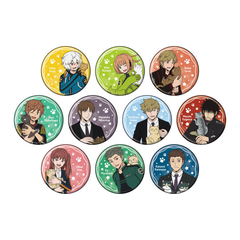 (PO) Can Badge World Trigger 28 Cat Ver. Vol. 3 (Original Illustration) [BOX]