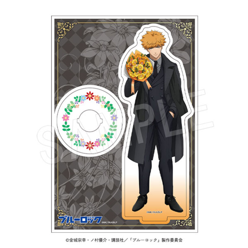 (PO) Blue Lock Acrylic Stand Birthday Flower Ver. Kunigami Rensuke