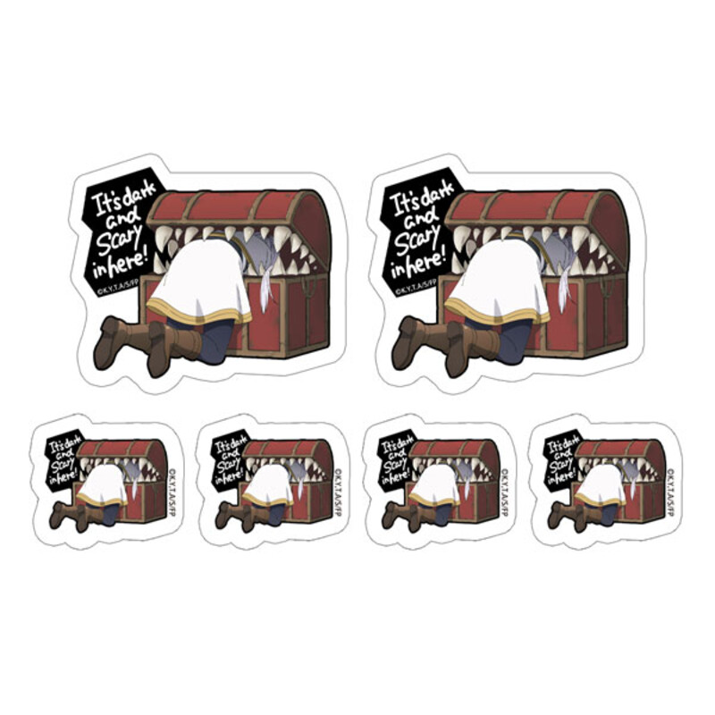 Frieren: Beyond Journey's End Frieren Getting Eaten by Mimic Mini Sticker Set