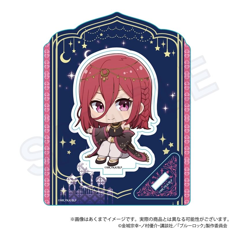 Blue Lock Mini Character Stand Arabian Ver. Chigiri Hyoma