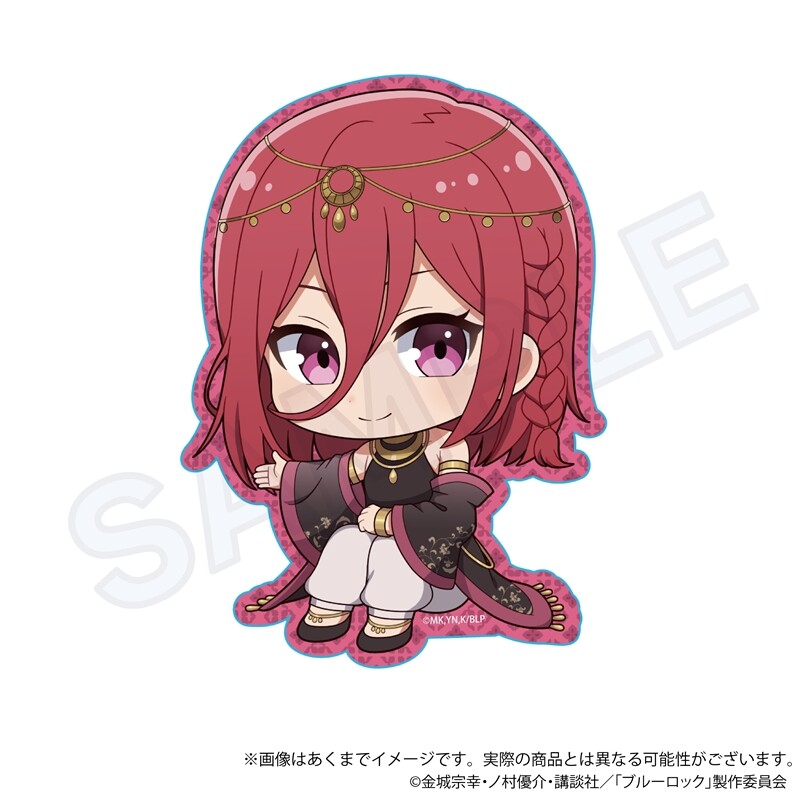 (PO) Blue Lock Mini Character Sticker Arabian Ver. Chigiri Hyoma