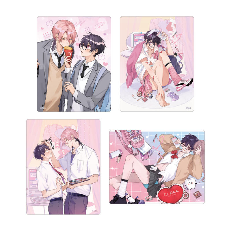 Acrylic Card Kikazaru Hina wa Mada Koi wo Shiranai 01 Official & Original Illustration [BOX]