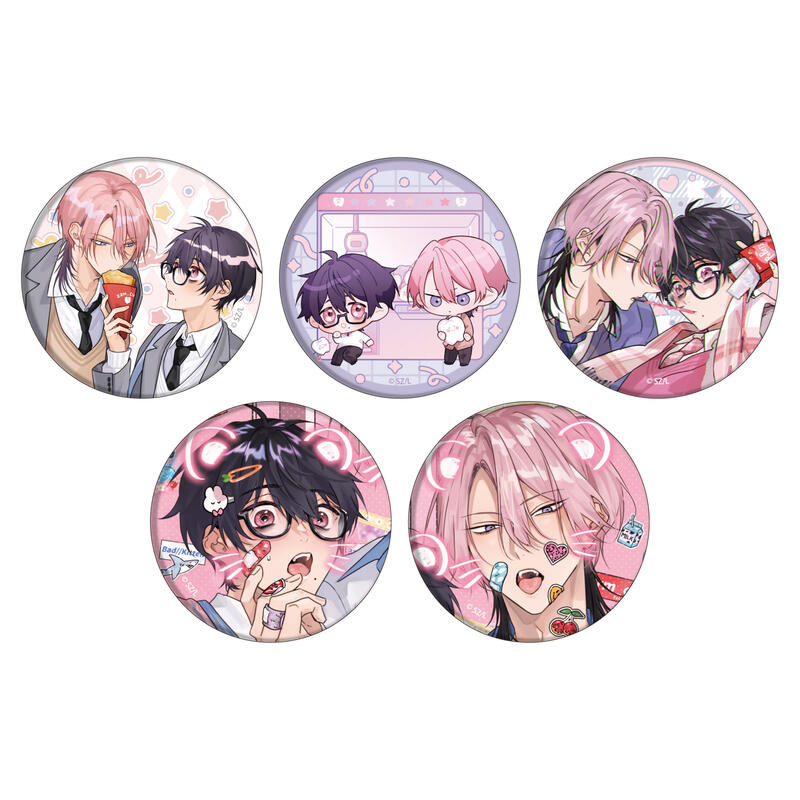 Can Badge Kikazaru Hina wa Mada Koi wo Shiranai 01 Official & Original Illustration [BOX]