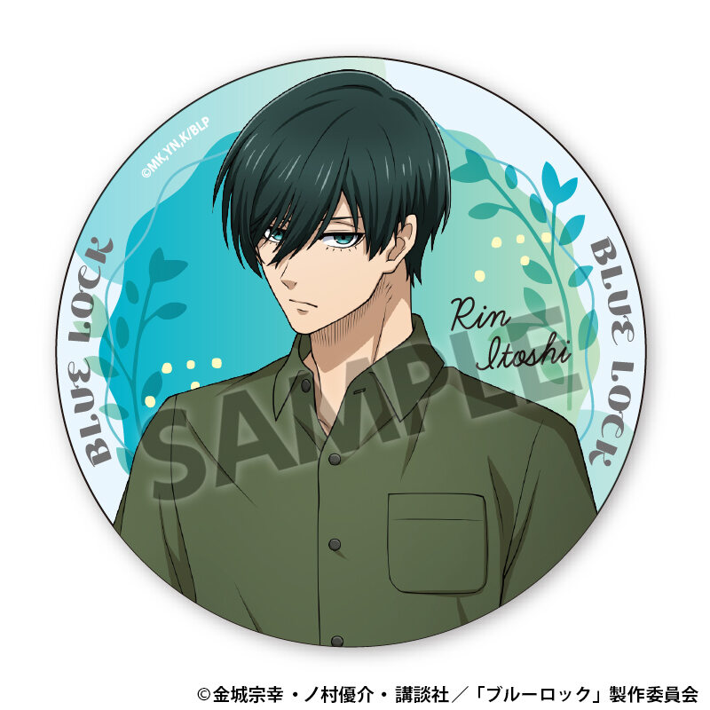 (PO) Blue Lock Original Illustration Acrylic Coaster Itoshi Rin Daily Life Ver.
