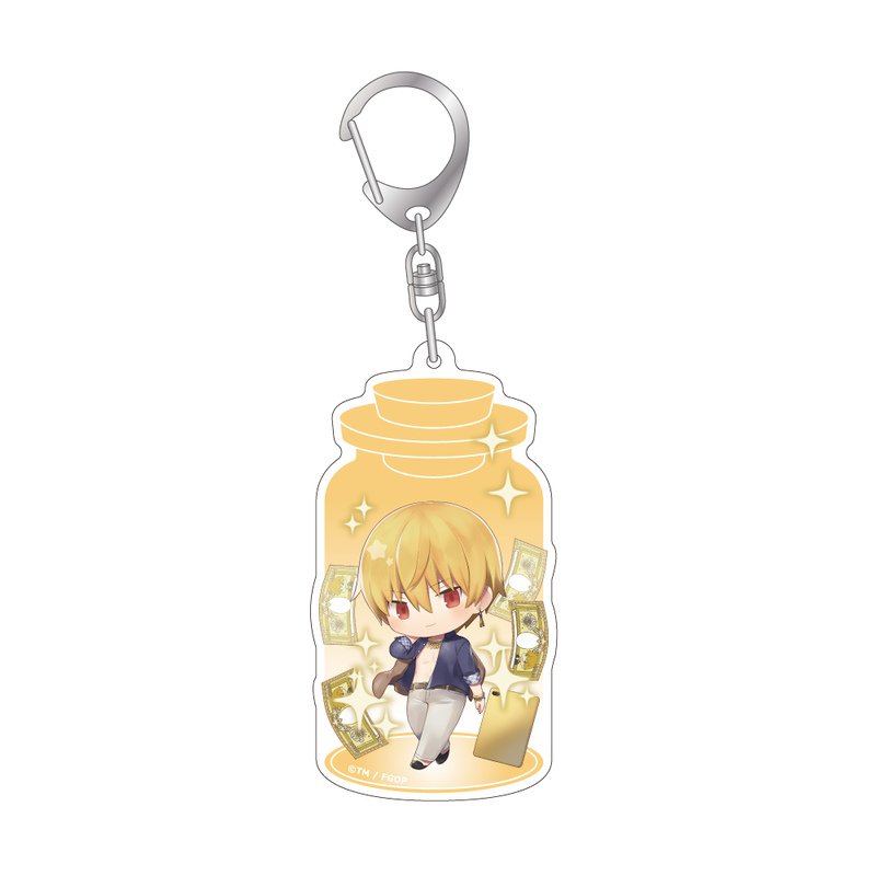 (PO) Fate/Grand Order CharaToria Acrylic Key Chain Caster / Gilgamesh (Establishment)