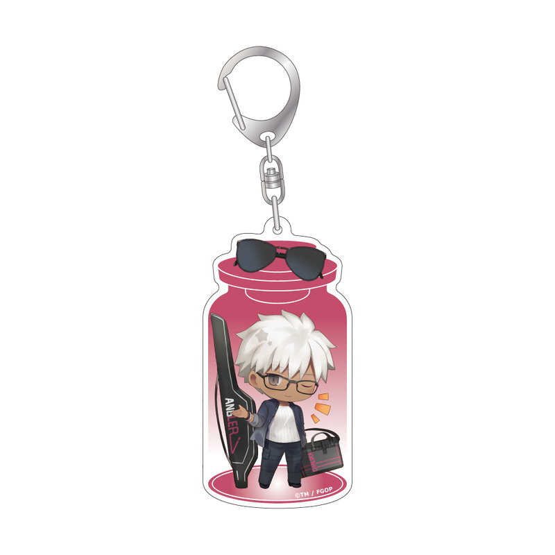 (PO) Fate/Grand Order CharaToria Acrylic Key Chain Archer / Emiya (Summer Casual)