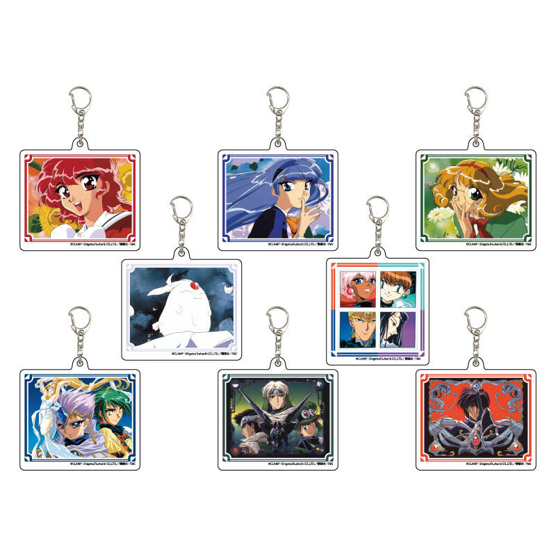 (PO) Acrylic Key Chain Magic Knight Rayearth 01 [BOX]