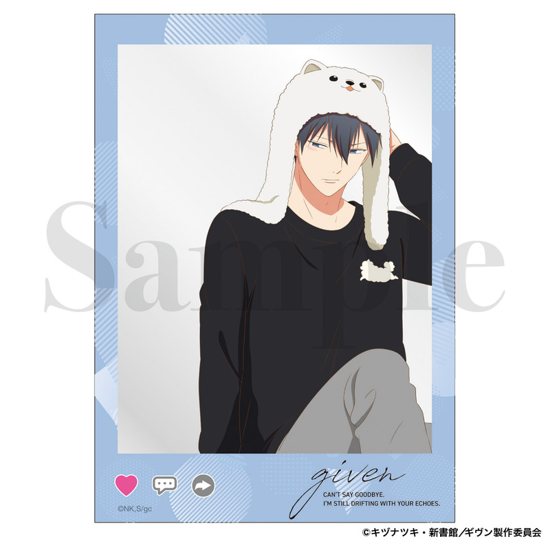 (PO) Given The Movie: Hiiragi Mix Clear Card Uenoyama Ritsuka