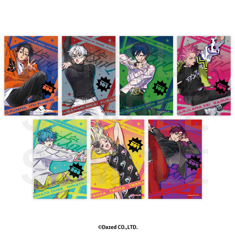 Superhuman Share House Story Charisma Postcard Set (7 Pieces)