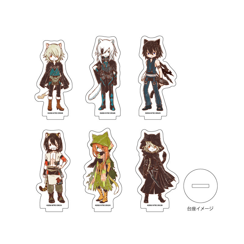 (PO) Acrylic Petit Stand Lamento -BEYOND THE VOID- 01 Graff Art Illustration [BOX]