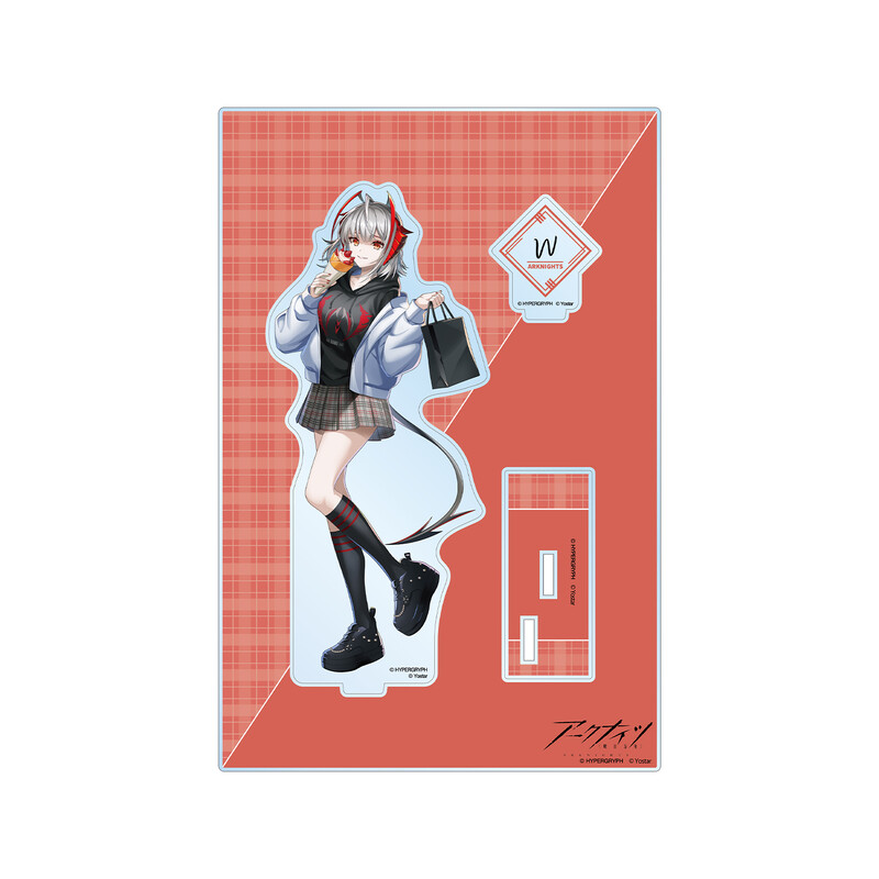 Arknights Original Illustration W Shopping Ver. Big Acrylic Stand with Parts