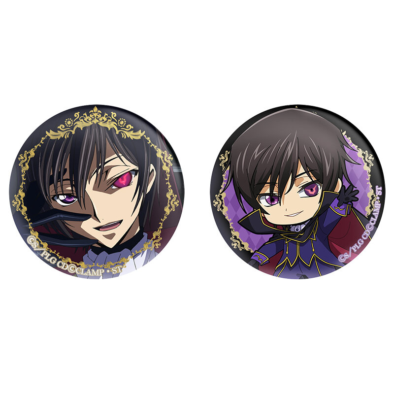 Code Geass Lelouch of the Rebellion Lelouch Can Badge Set