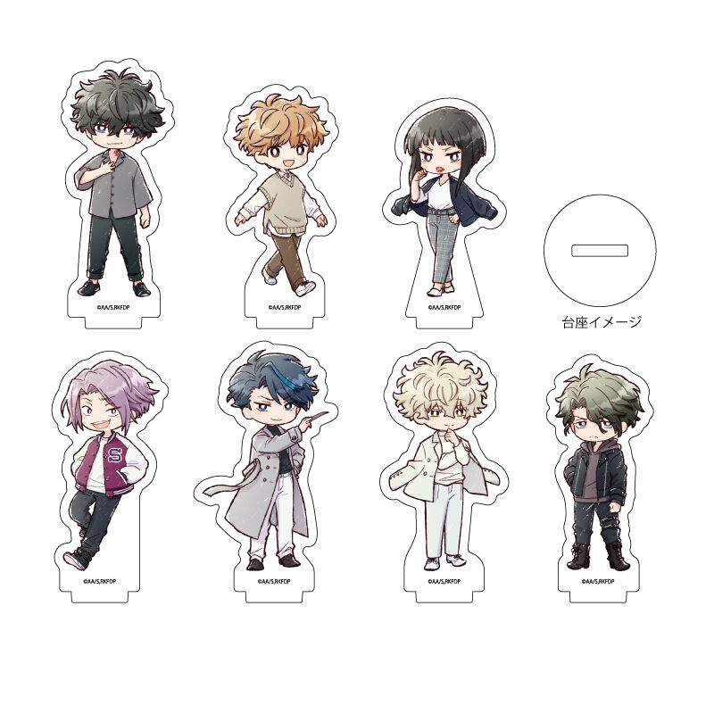 (PO) Acrylic Petit Stand Ron Kamonohashi: Deranged Detective 04 Casual Outfit Ver. (Graff Art Illustration) [BOX]