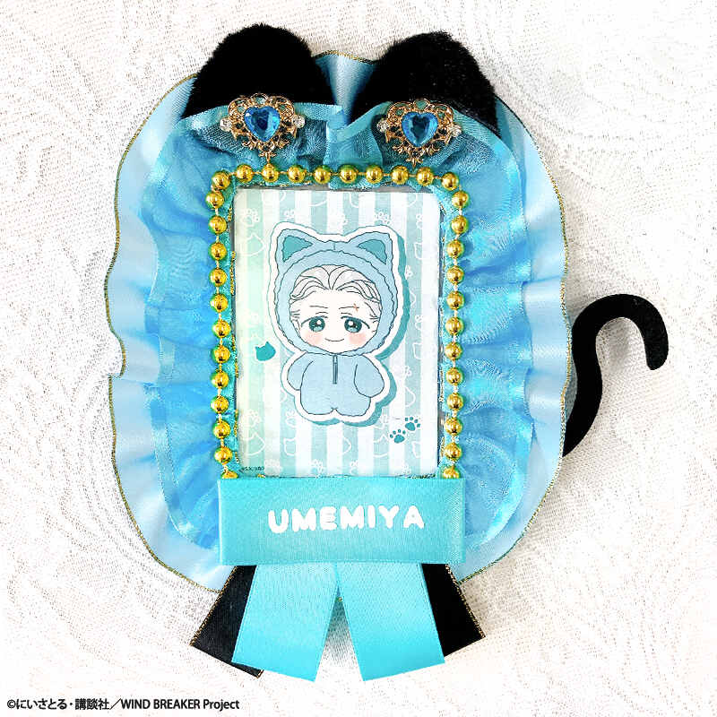 (PO) Wind Breaker Trading Card Case & Card Set Umemiya Hajime