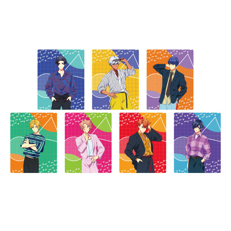 (PO) Acrylic Card Obey Me! 03 Retro Fashion Ver. (Original Illustration) [BOX]