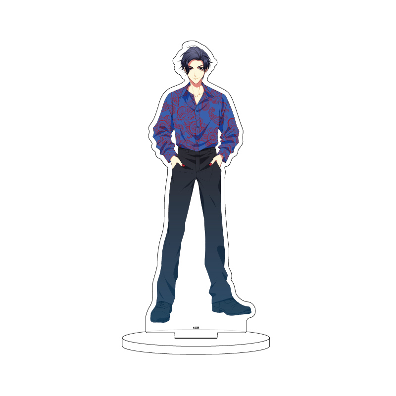 (PO) Acrylic Stand Obey Me! 72 Lucifer Retro Fashion Ver. (Original Illustration)