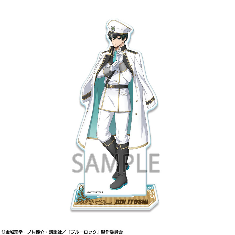Blue Lock Acrylic Stand Design 06 Itoshi Rin Prison Mediator Ver. Original Illustration
