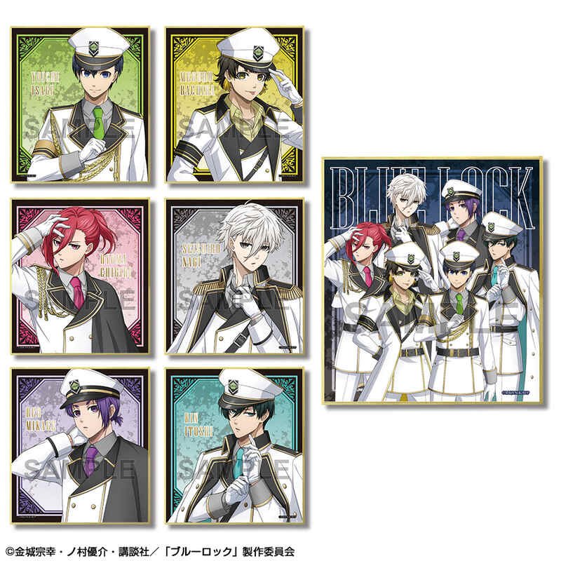 Blue Lock Trading Mini Shikishi Prison Mediator Ver. Original Illustration [BOX]