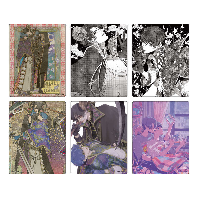 (PO) Acrylic Card Wonderlove wa Mayonaka ni 01 Official & Original Illustration [BOX]