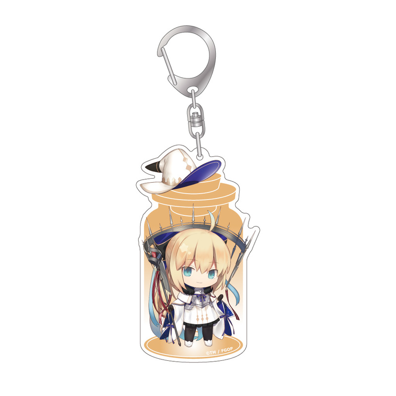 (PO) Fate/Grand Order CharaToria Acrylic Key Chain Caster / Savior Aesc