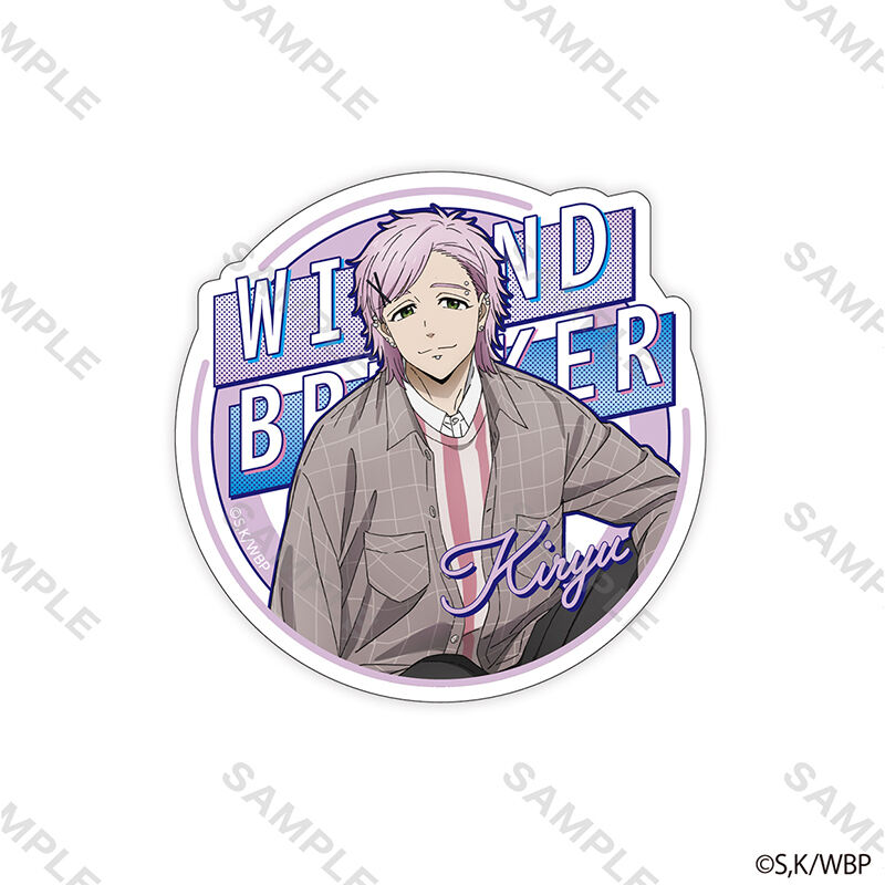 (PO) Wind Breaker Sticker Casual Outfit Copyright Kiryu Mitsuki
