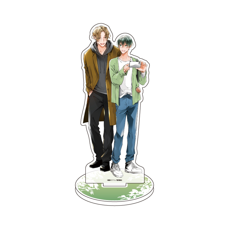 (PO) Acrylic Stand Kimi no Hitomi wa Houseki yori mo 01 Isshiki Keito & Wataya Tsumugi (Original Illustration)