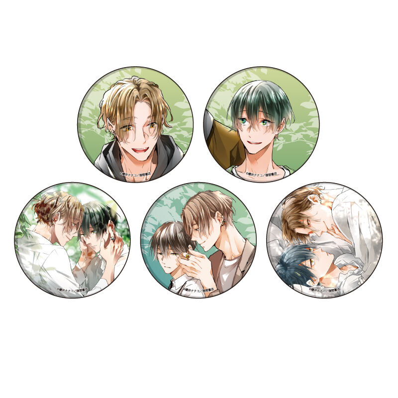 (PO) Can Badge Kimi no Hitomi wa Houseki yori mo 01 Official & Original Illustration [BOX]