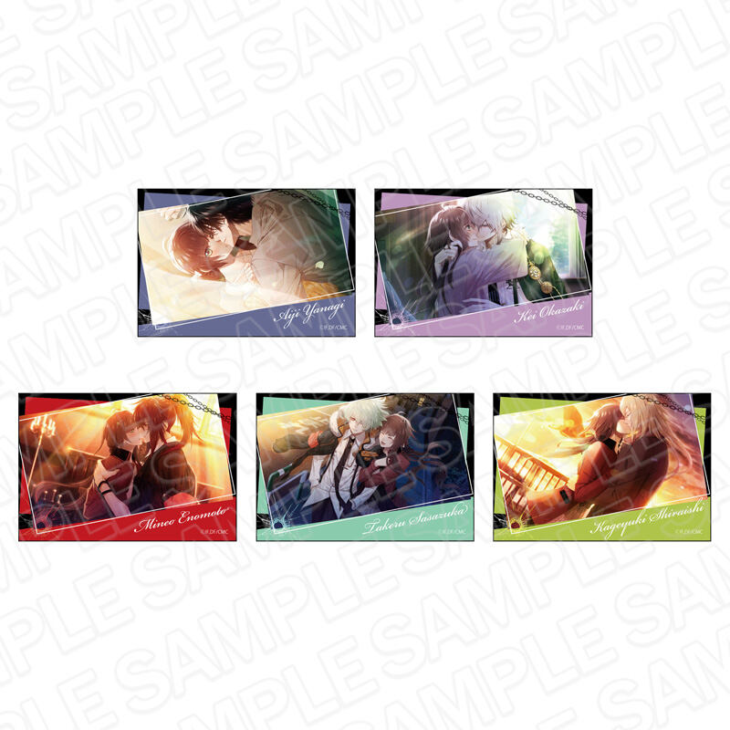 (PO) Collar x Malice Square Can Badge [BOX]