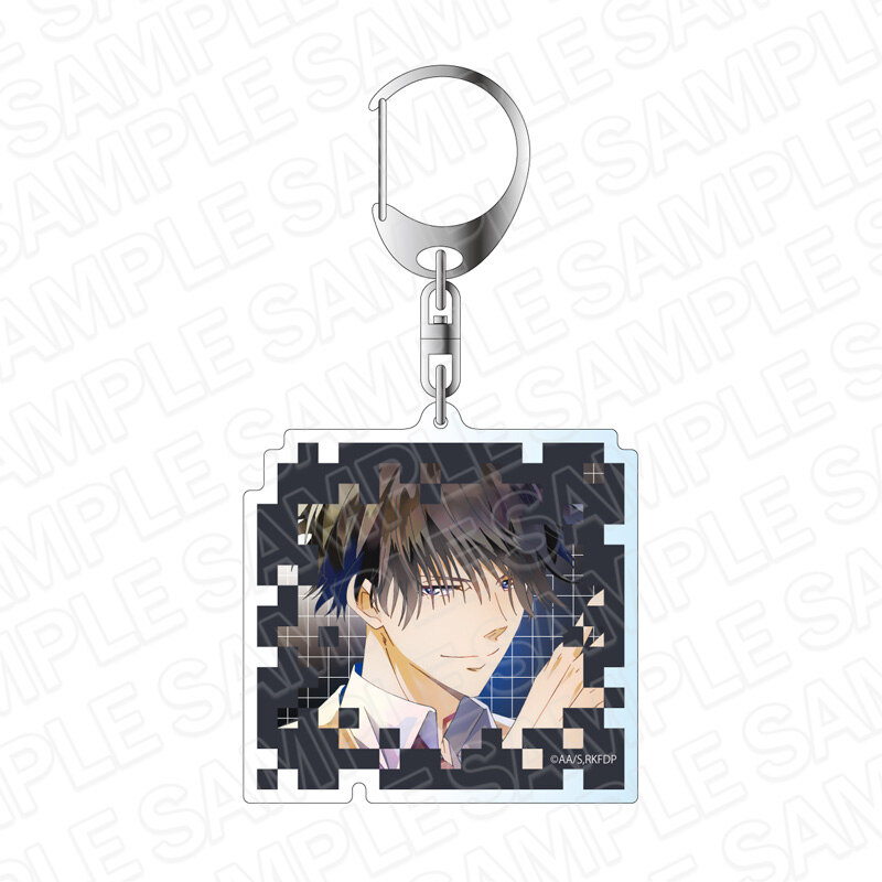 (PO) Ron Kamonohashi: Deranged Detective Acrylic Key Chain Pale Tone Series Kamonohashi Ron