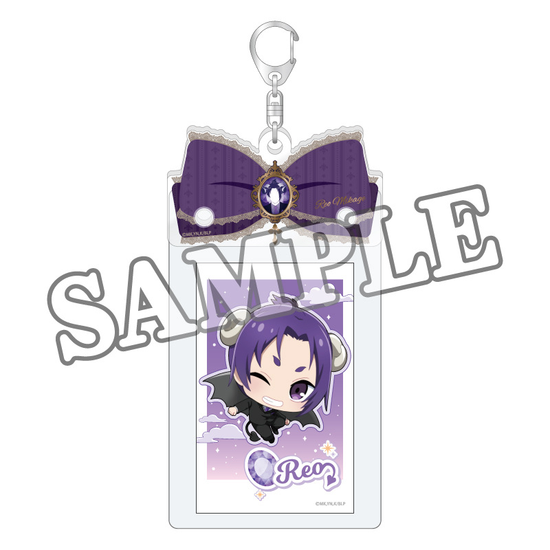 (PO) Blue Lock Acrylic Card Case with Photo Card The Seven Deadly Sinners Motif Mikage Reo