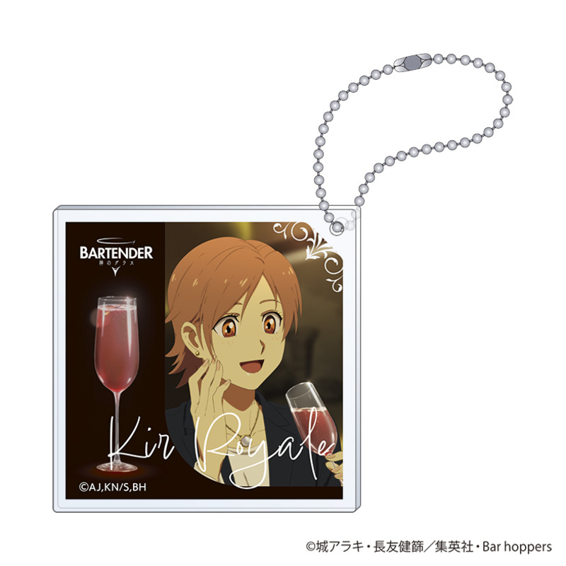 (PO) Bartender: Glass of God Acrylic Key Chain Higuchi Yukari
